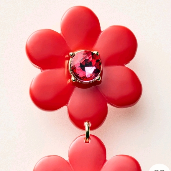 Kate Spade x Target Floral Dangle Earring - Picture 4 of 6